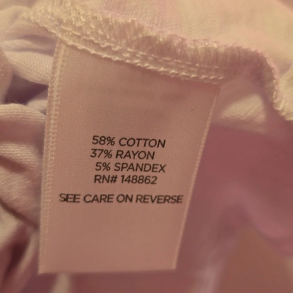 Torrid Twist Front White Cropped Cactus TShirt Plus Size 2X - Picture 4 of 4